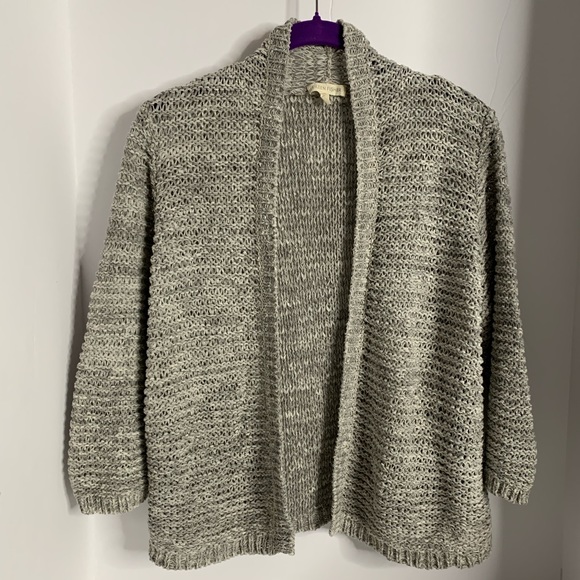 Eileen Fisher Sweaters - Eileen Fisher Italian Yarn Crocheted Sweater L